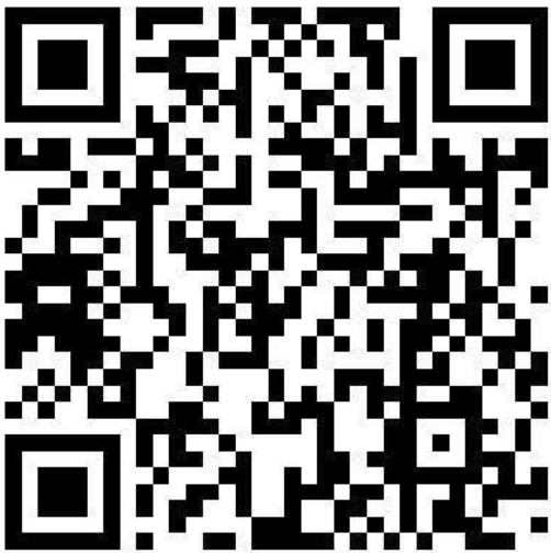 A black-and-white QR code on a white background.